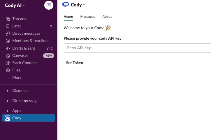 Slack AI API Integration